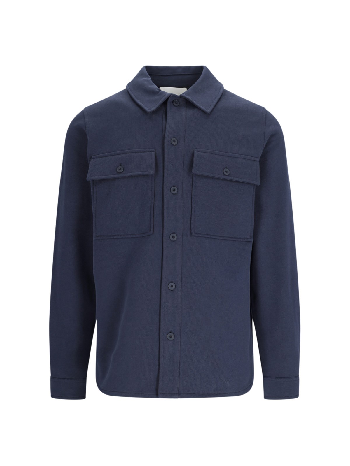 Shop Closed 'utility' Shirt Jacket In Blue