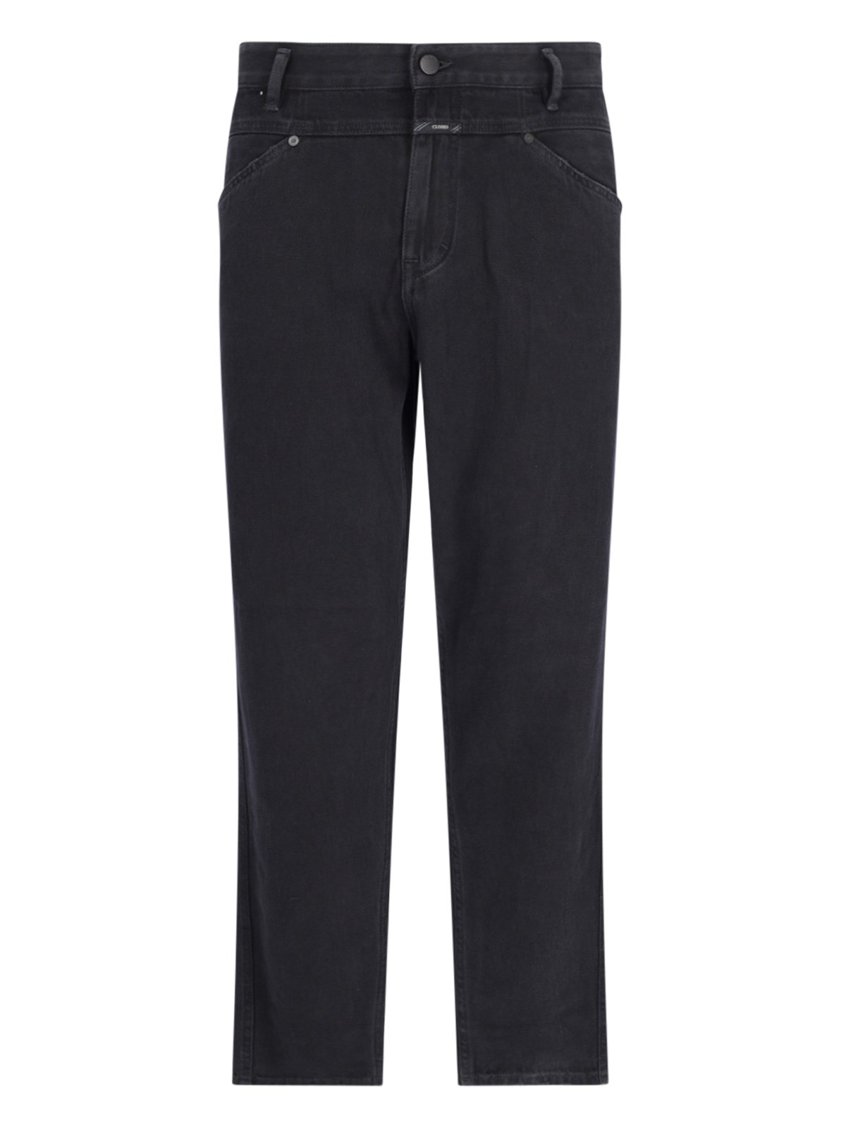 Shop Closed 'x-lent Tapered' Wide Jeans In Black  