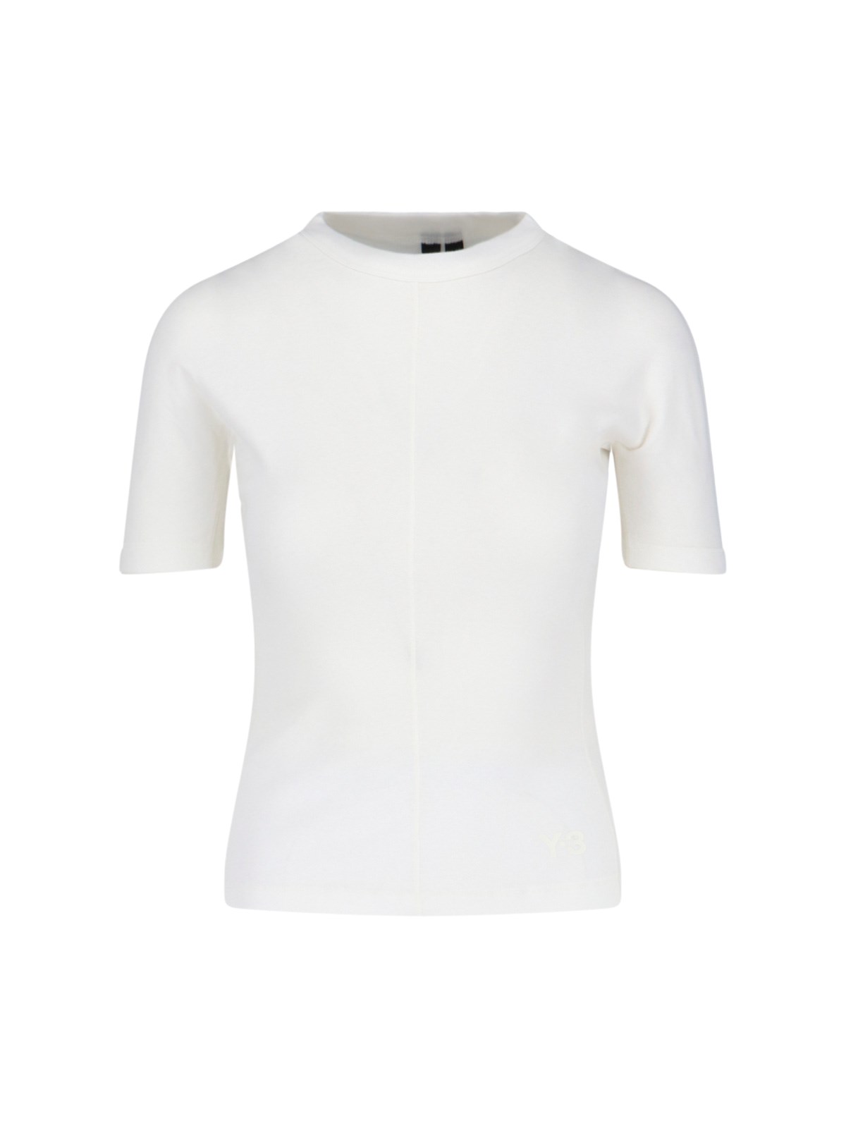 Shop Y-3 Basic T-shirt In White