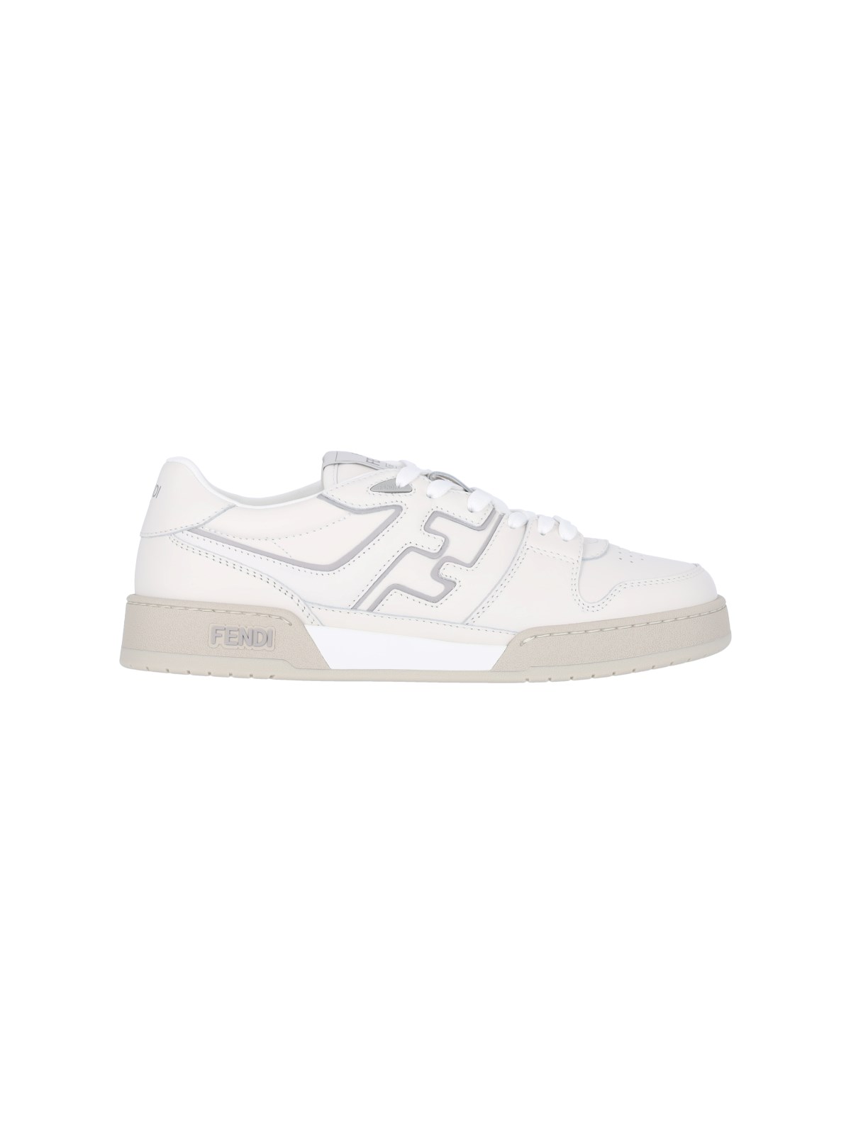 Fendi Low Top "match" Trainers In White