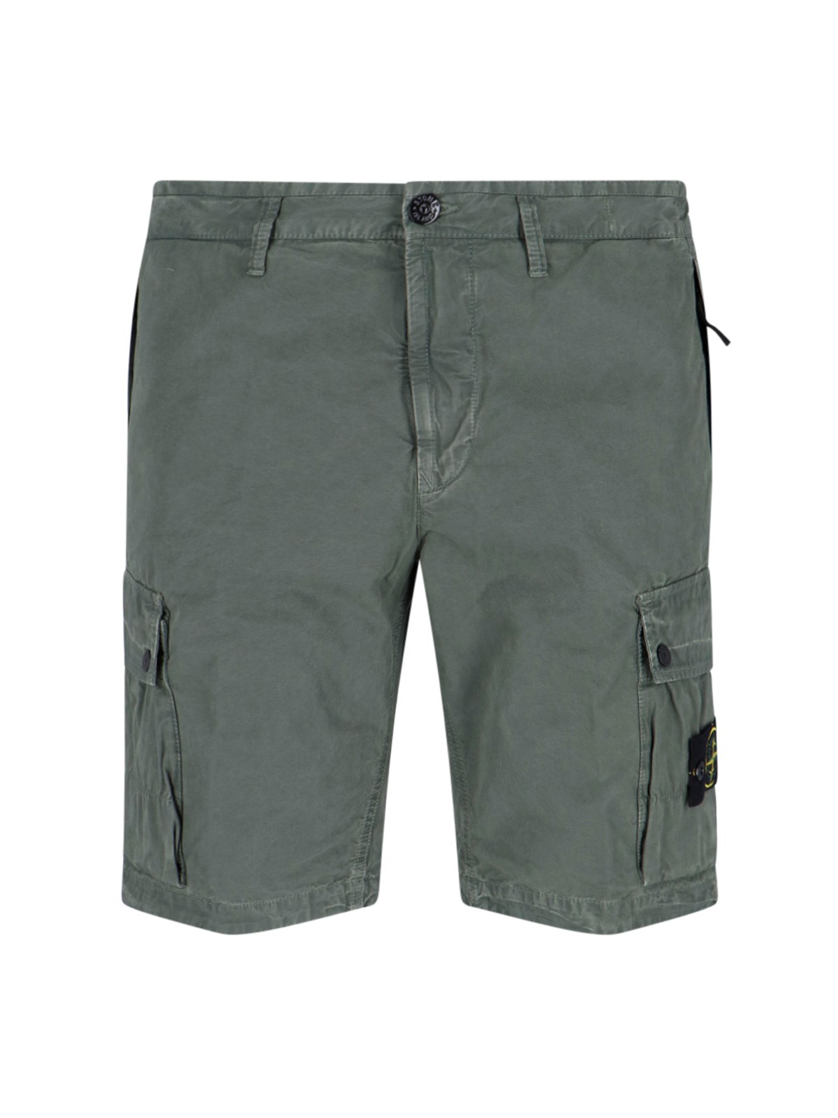 Stone Island 'l1119 Supima®' Shorts In Green