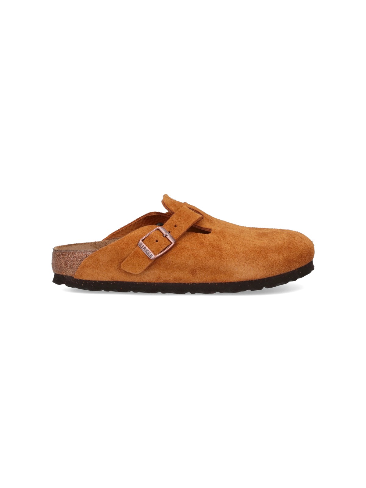 Shop Birkenstock Mules "boston" In Brown