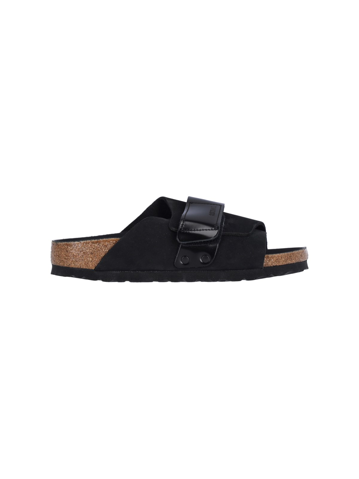 Shop Birkenstock 'kyoto' Sandals In Black  