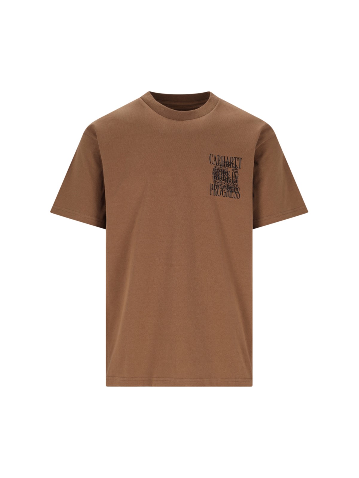 Shop Carhartt 's/s Always A Wip' T-shirt In Brown