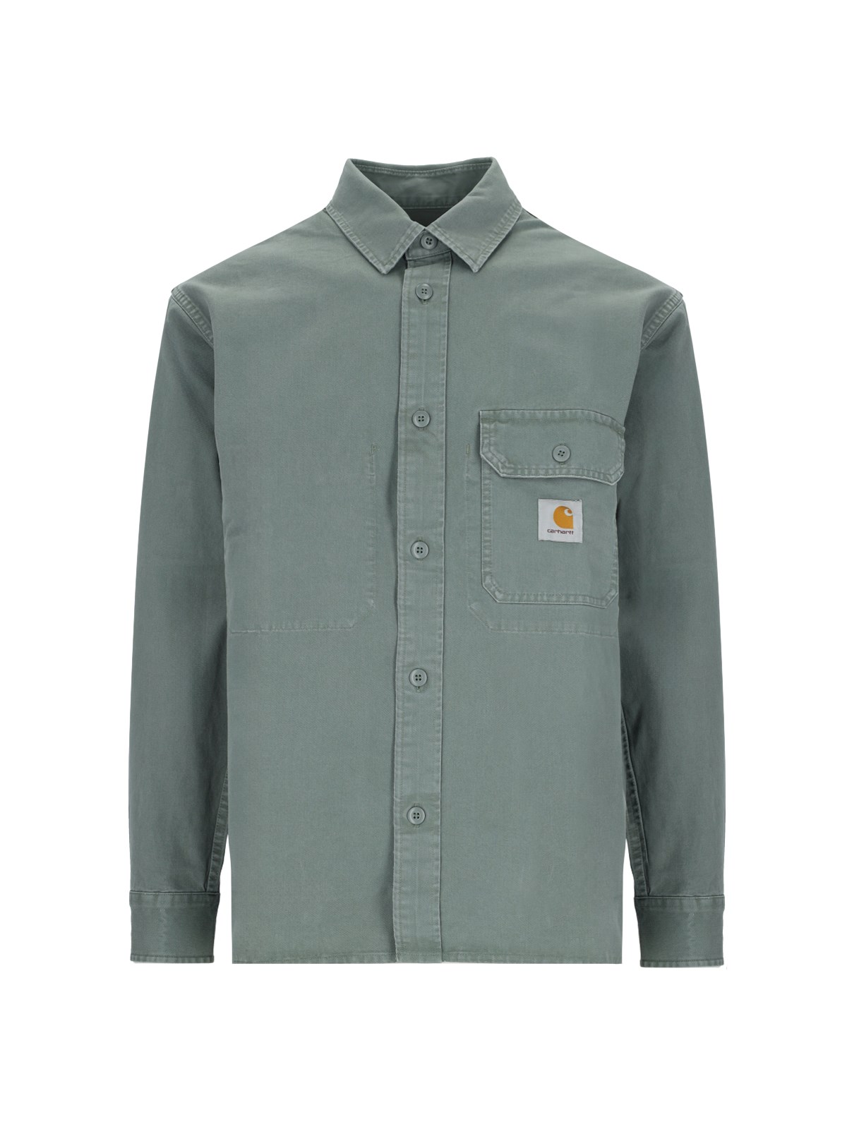 Shop Carhartt 'reno' Shirt Jacket In Green