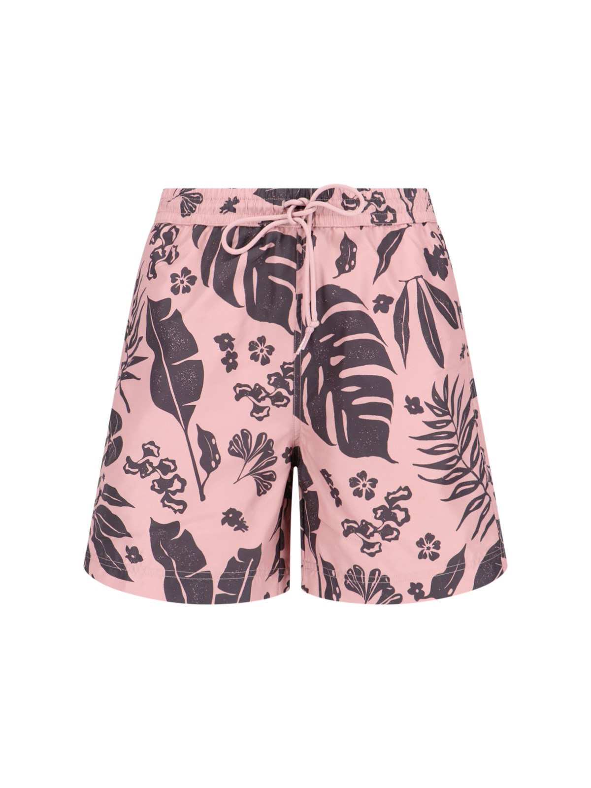Shop Carhartt 'slater Swim Trunks' Swim Shorts In Pink