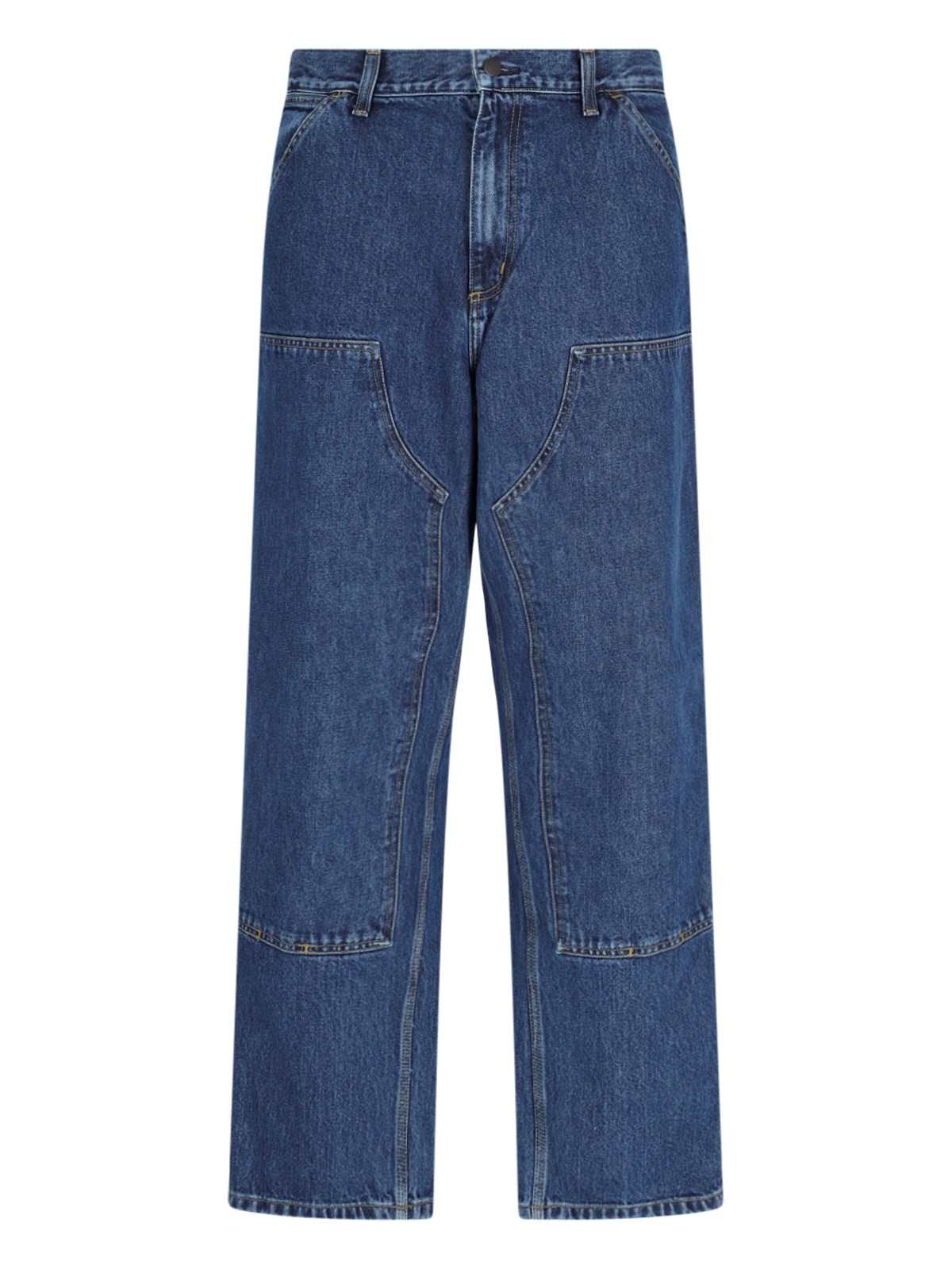 Shop Carhartt 'double Knee' Jeans In Blue