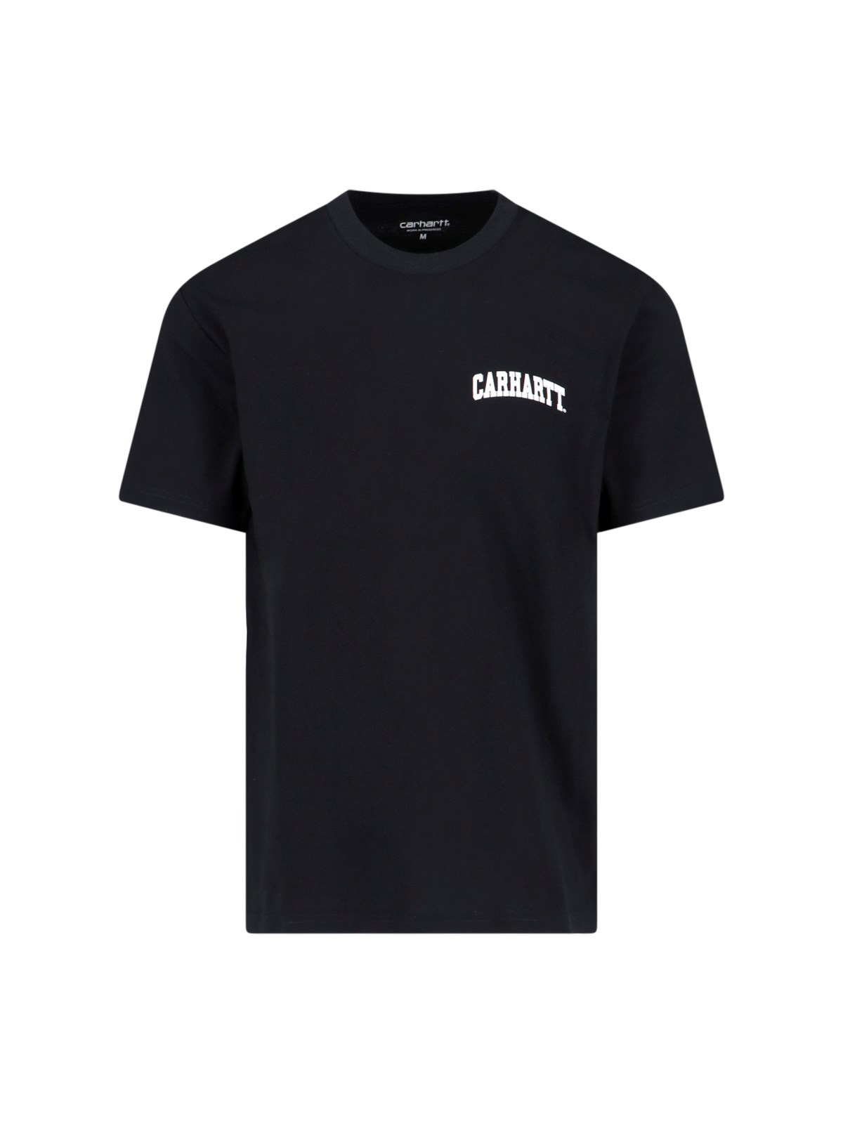 Shop Carhartt 's/s University Script' T-shirt In Black  