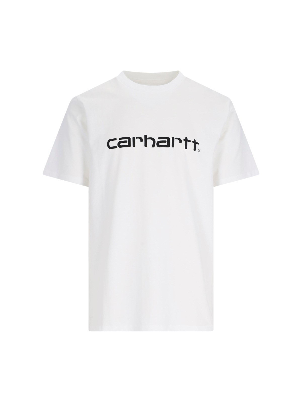 Carhartt 's/s Script' T-shirt In White