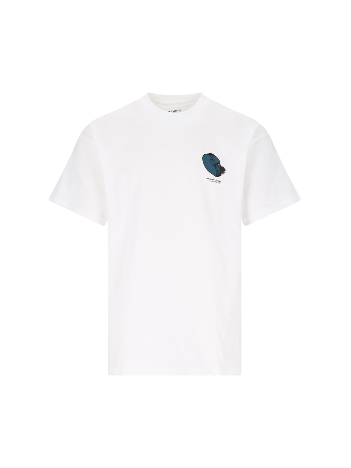 Carhartt 's/s Diagram C' T-shirt In White