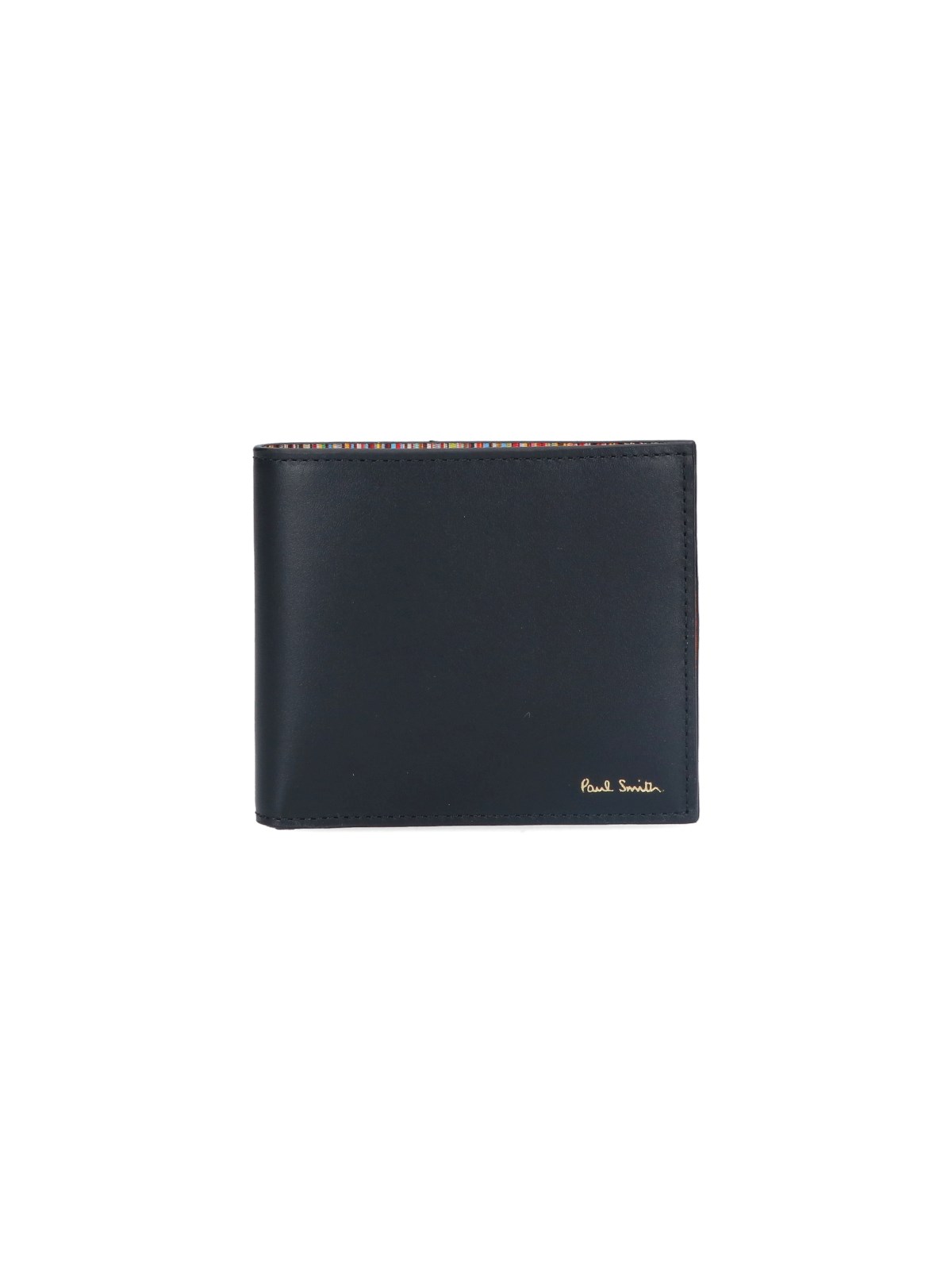 Paul Smith 'signature Stripe' Wallet In Black  