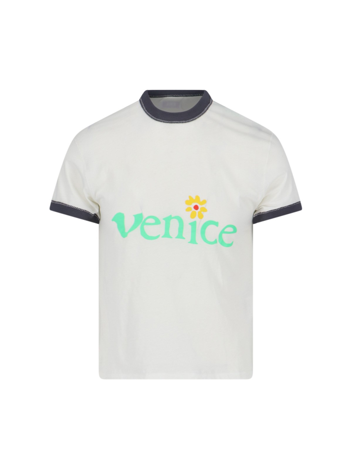 Shop Erl 'venice' T-shirt In White