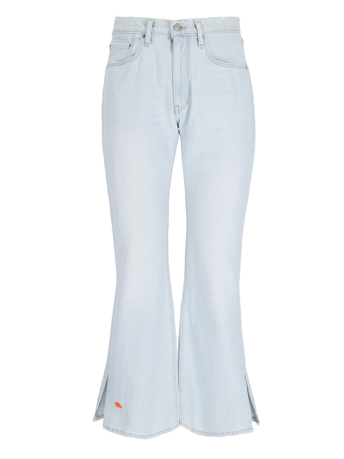 Shop Erl X Levi's Bootcut Jeans In Light Blue