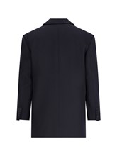 Dunst ♥ OVERSIZED WOOL BLAZER /追跡付 Dunst Unisex Oversized Wool Blazer in Black Check at Parc