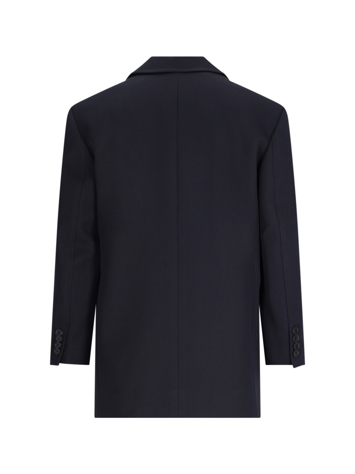 【DISCERNMENT】Overshoulder wool blazer Dunst Single-breasted blazer available on SUGAR - 155143