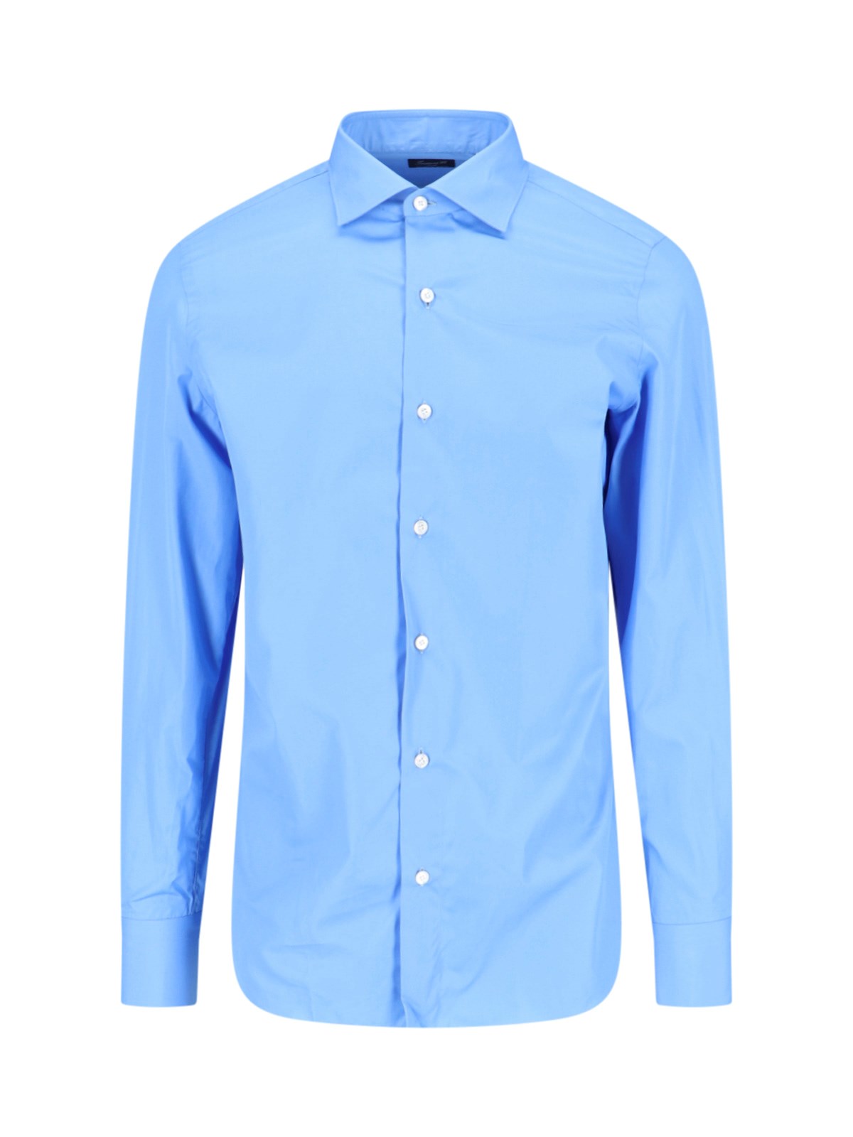 Shop Finamore 1925 Slim Shirt In Light Blue