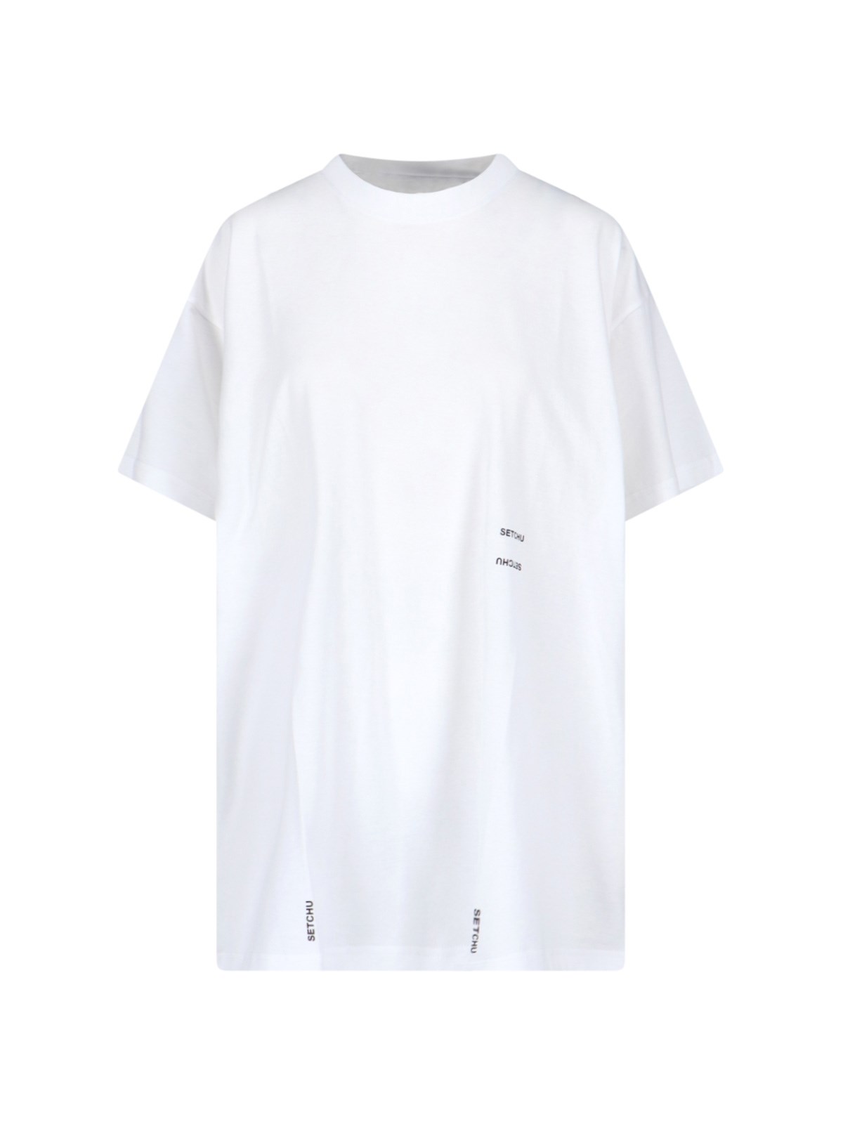 Shop Setchu Logo T-shirt In White