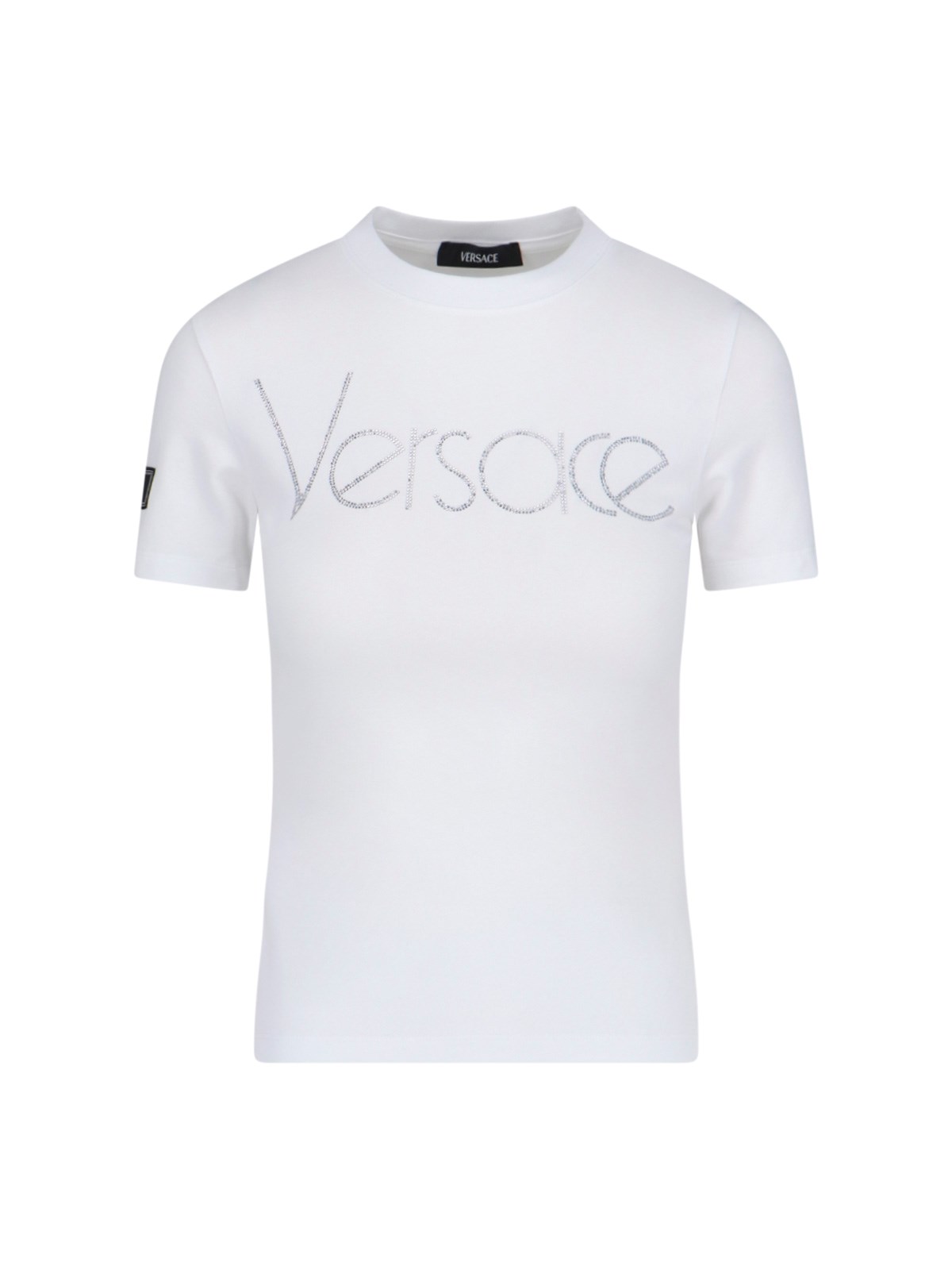 Shop Versace '1978 Re-edition Logo' T-shirt In White