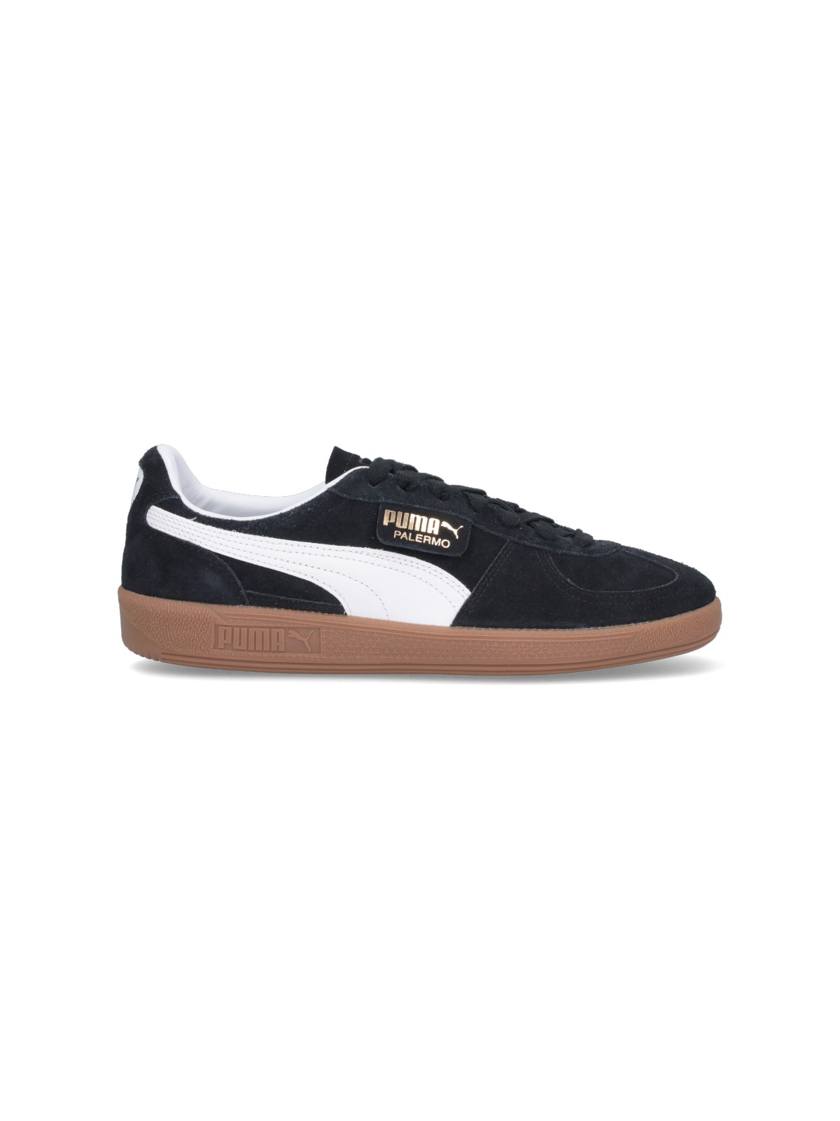 Shop Puma "palermo" Sneakers In Black  