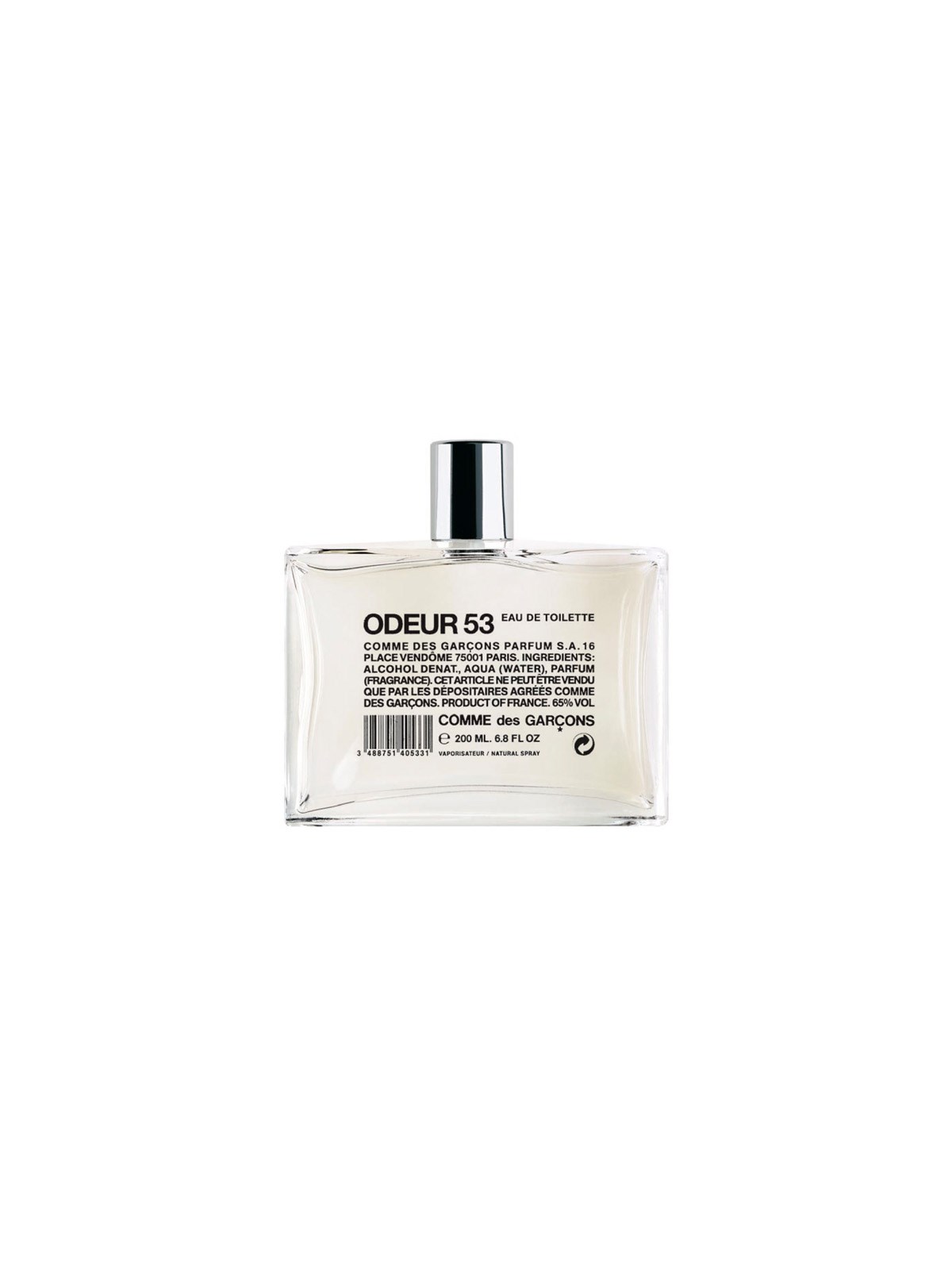 Comme Des Garçons Perfume "odeur 53" In White