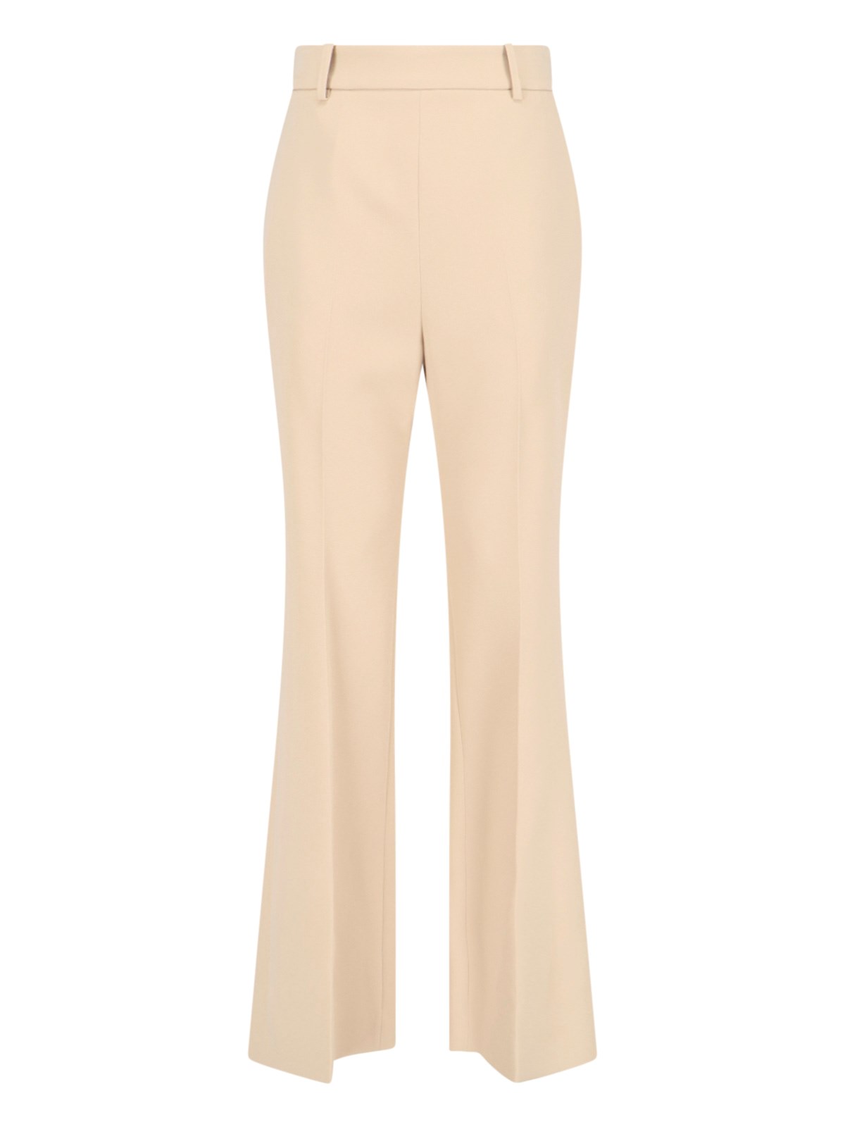 Shop Ermanno Scervino Bootcut Trousers In Beige