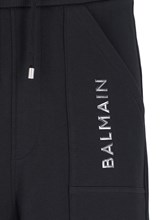 【送料&関税込】Balmain Ski Pants Balmain Slouchy Crepe tapered-leg Track Pants | Black | FARFETCH