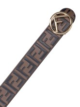 Fendi 'ff' pattern belt available on SUGAR - 155878