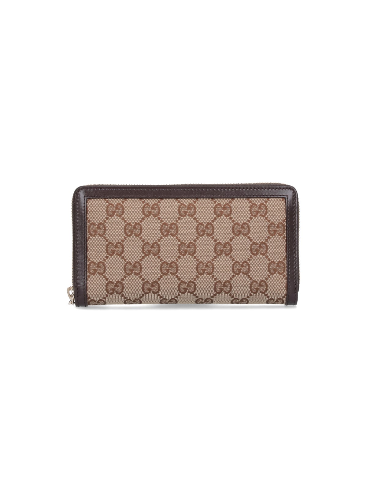 Shop Gucci 'luce' Wallet In Brown