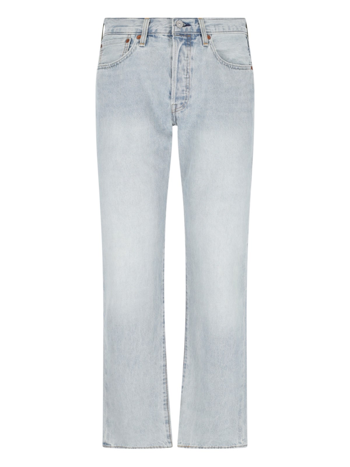 Levi's Strauss '501' Jeans In Light Blue