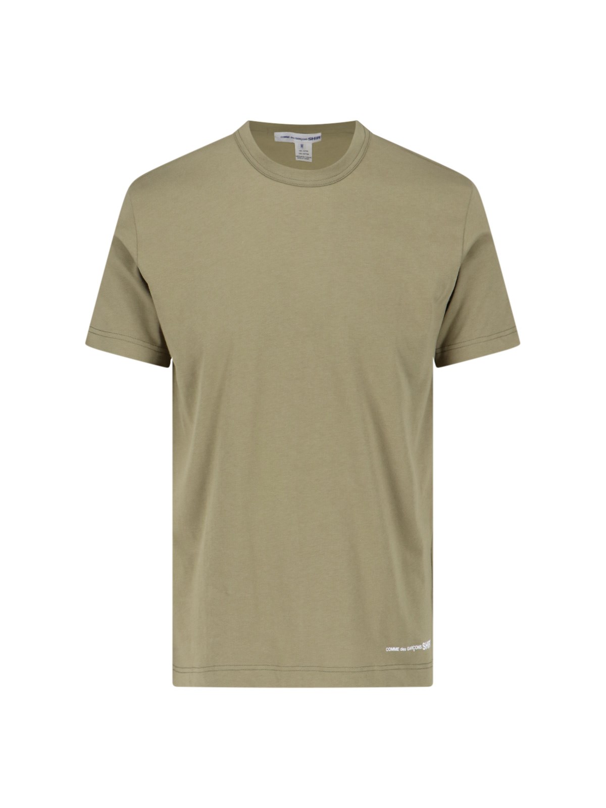 Shop Comme Des Garçons Shirt Basic T-shirt In Green