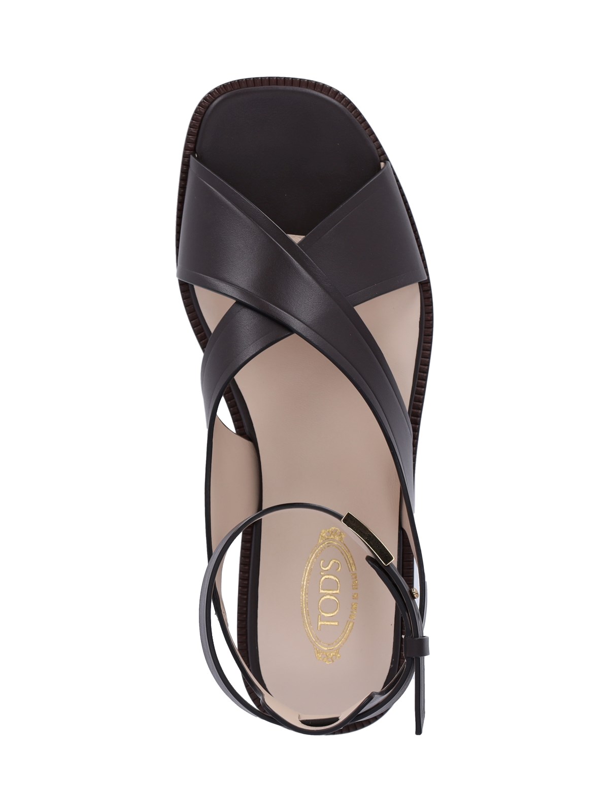 Tod's 'crossover-straps' sandals available on SUGAR - 156519