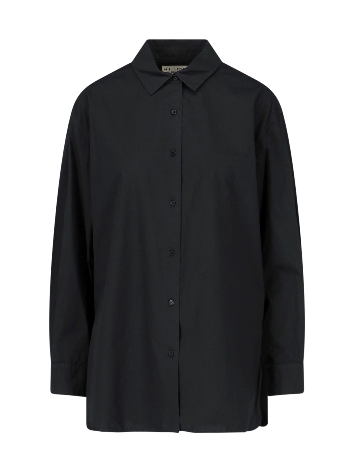Shop Nili Lotan 'yorke' Shirt In Black  