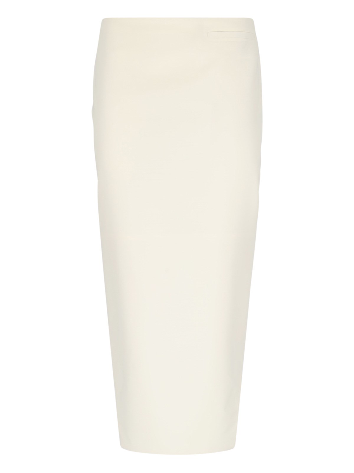 Shop Givenchy Asymmetrical Maxi Skirt In Cream