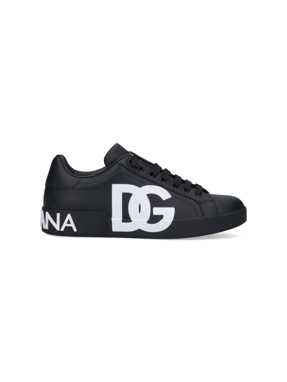 Shop Dolce & Gabbana 'portofino' Sneakers In Black  