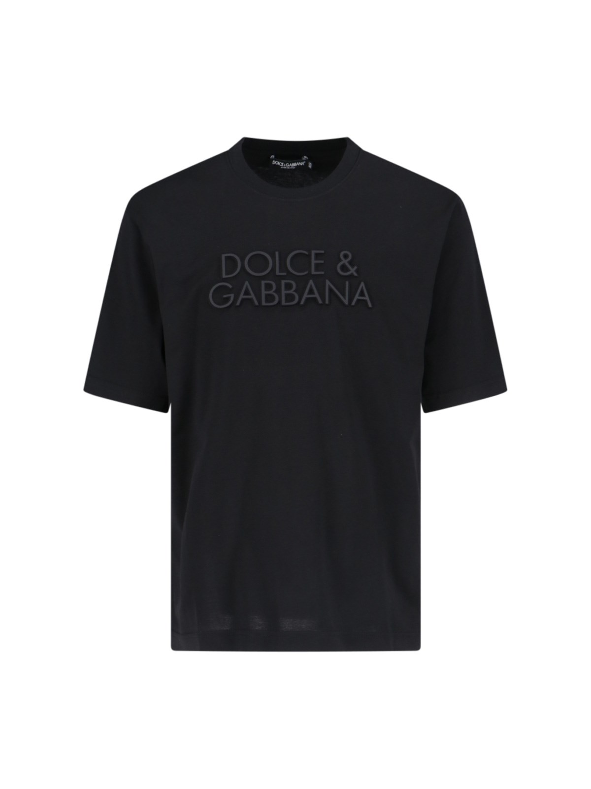 Shop Dolce & Gabbana Logo T-shirt In Black  