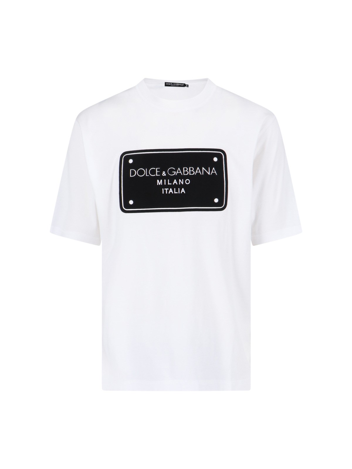 Shop Dolce & Gabbana Logo T-shirt In White