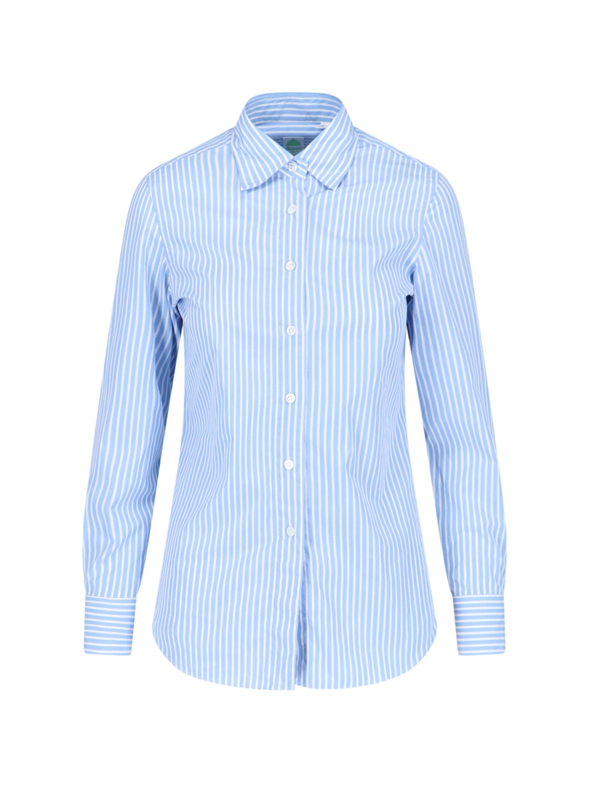 Shop Finamore 1925 Classic 'ivana' Shirt In Light Blue