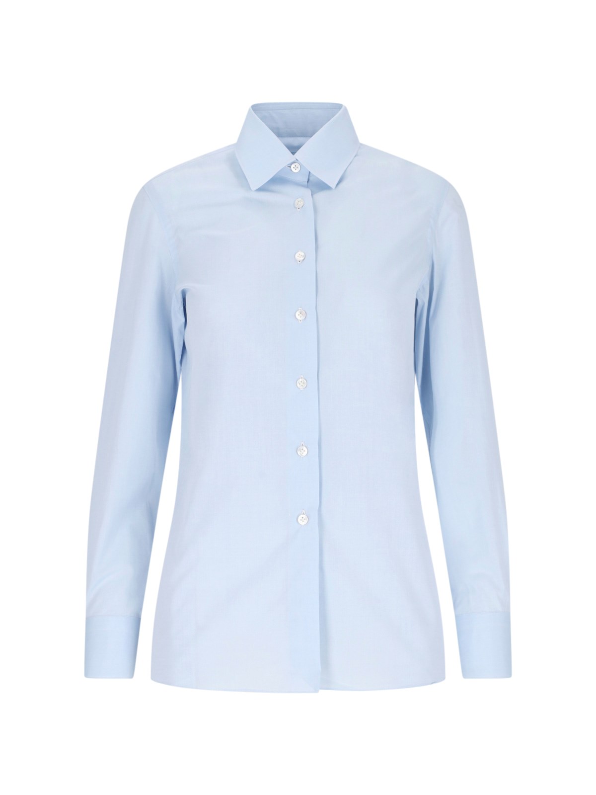 Finamore 1925 Classic Shirt In Light Blue