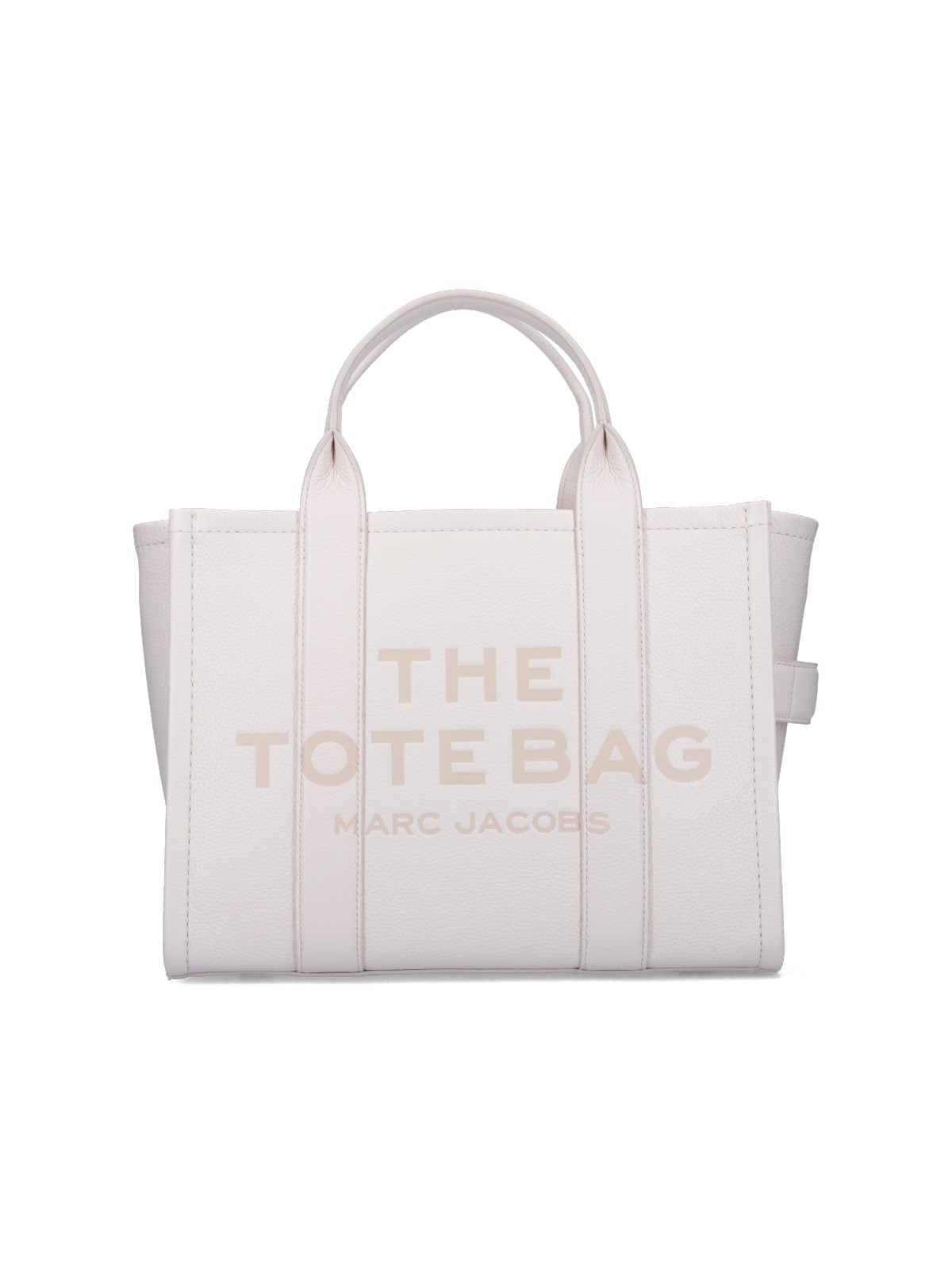 Shop Marc Jacobs "the Medium Tote" Bag In Cream