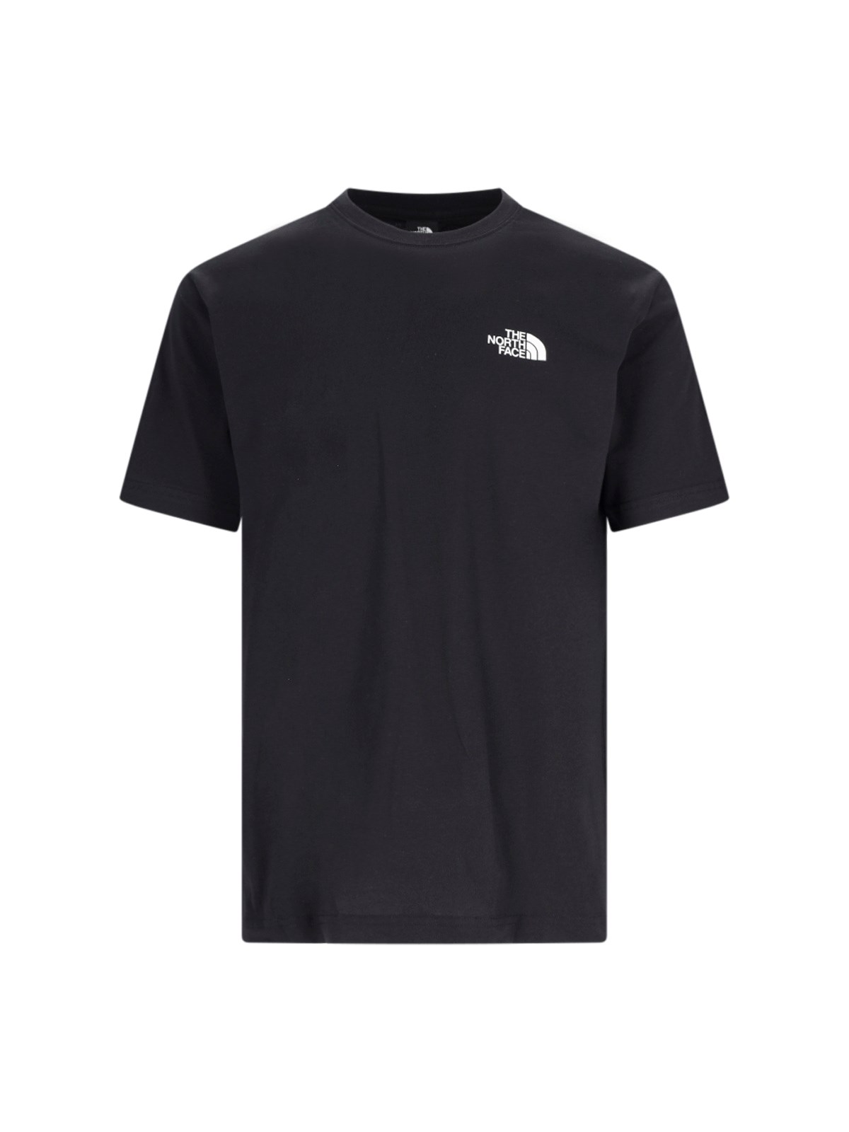 Shop The North Face Logo T-shirt In Black  