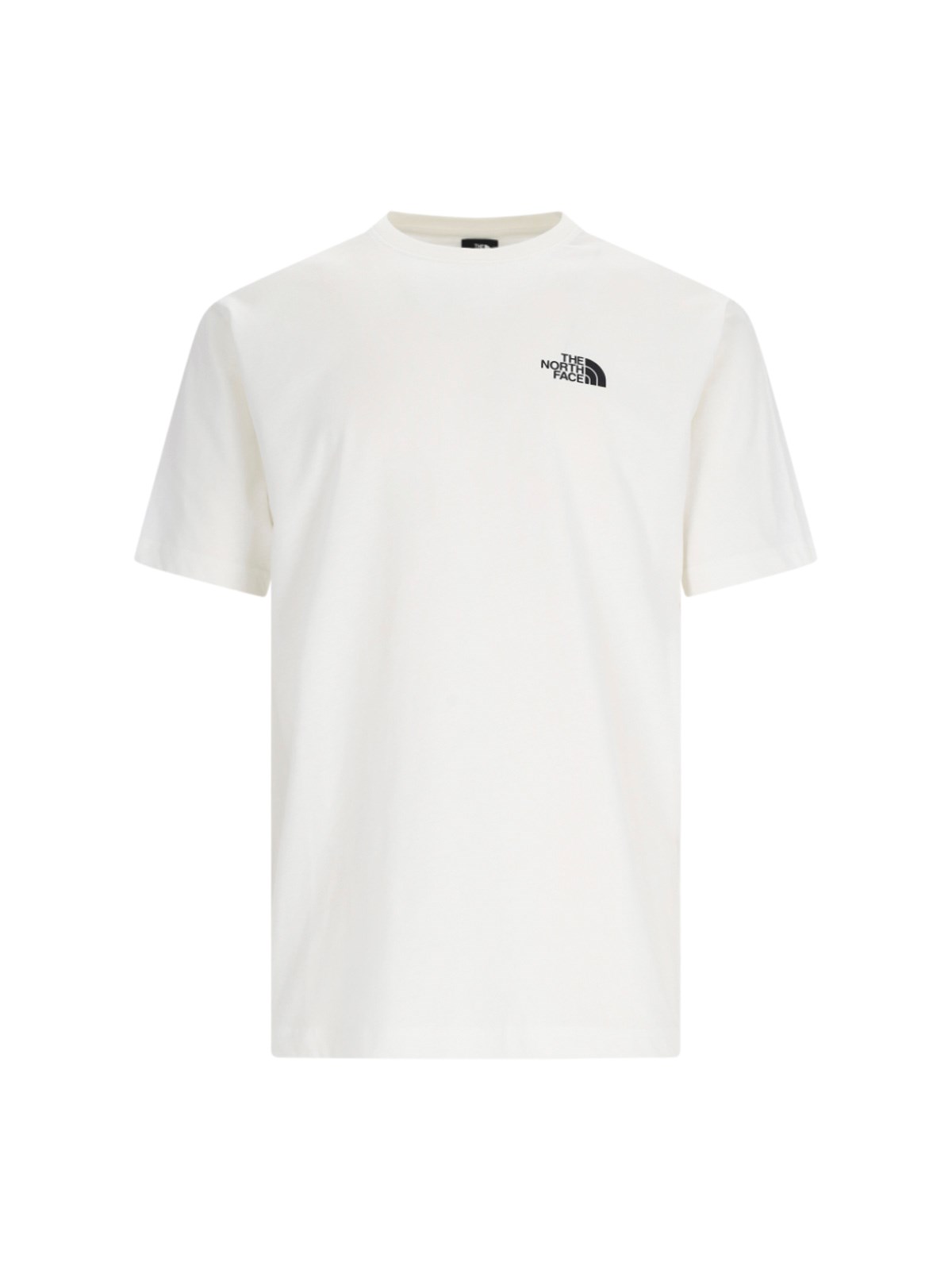 Shop The North Face Logo T-shirt In White