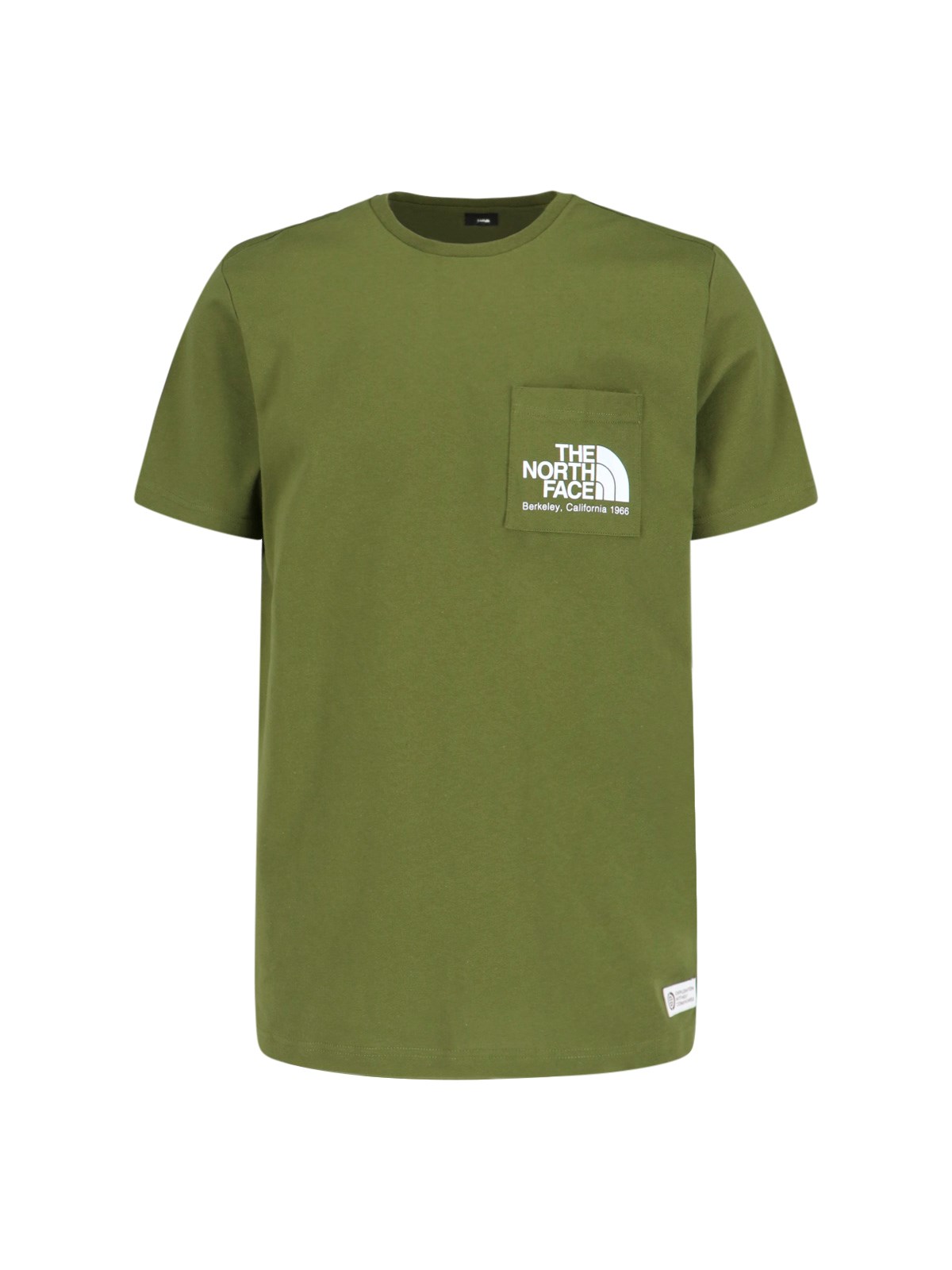 Shop The North Face Logo T-shirt In Green