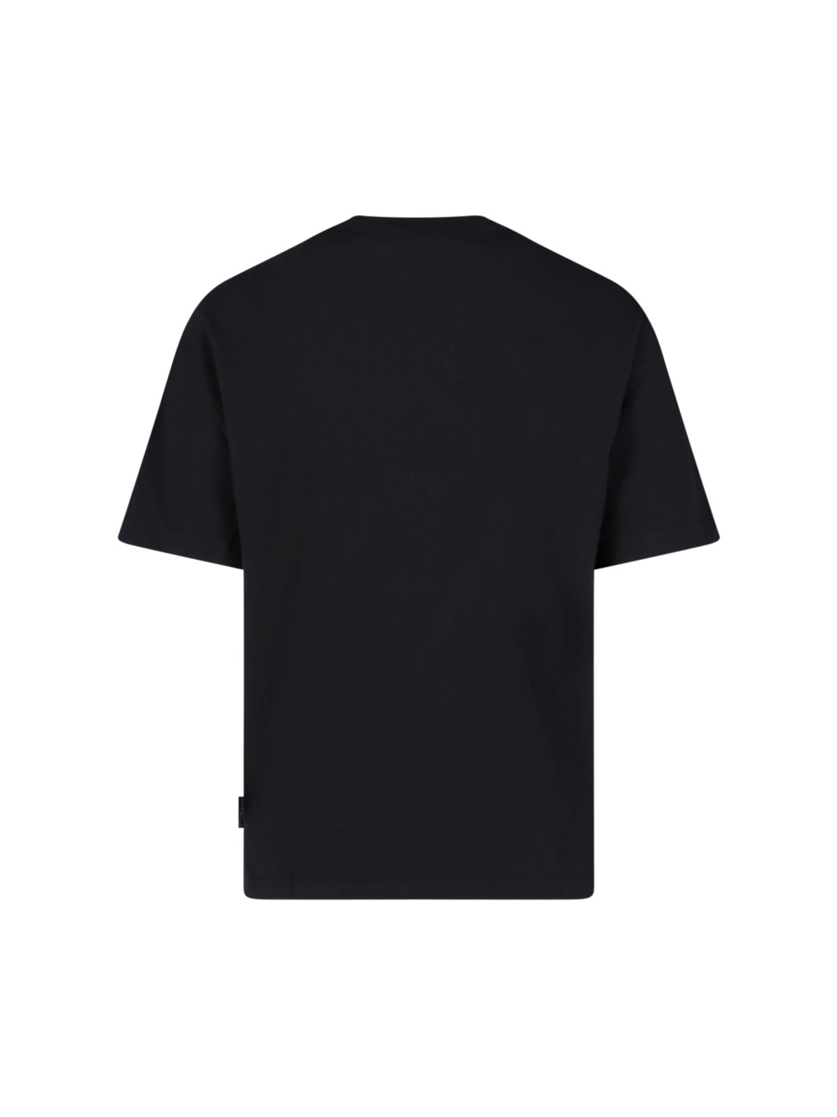 Shop Moose Knuckles Logo T-shirt In Black  