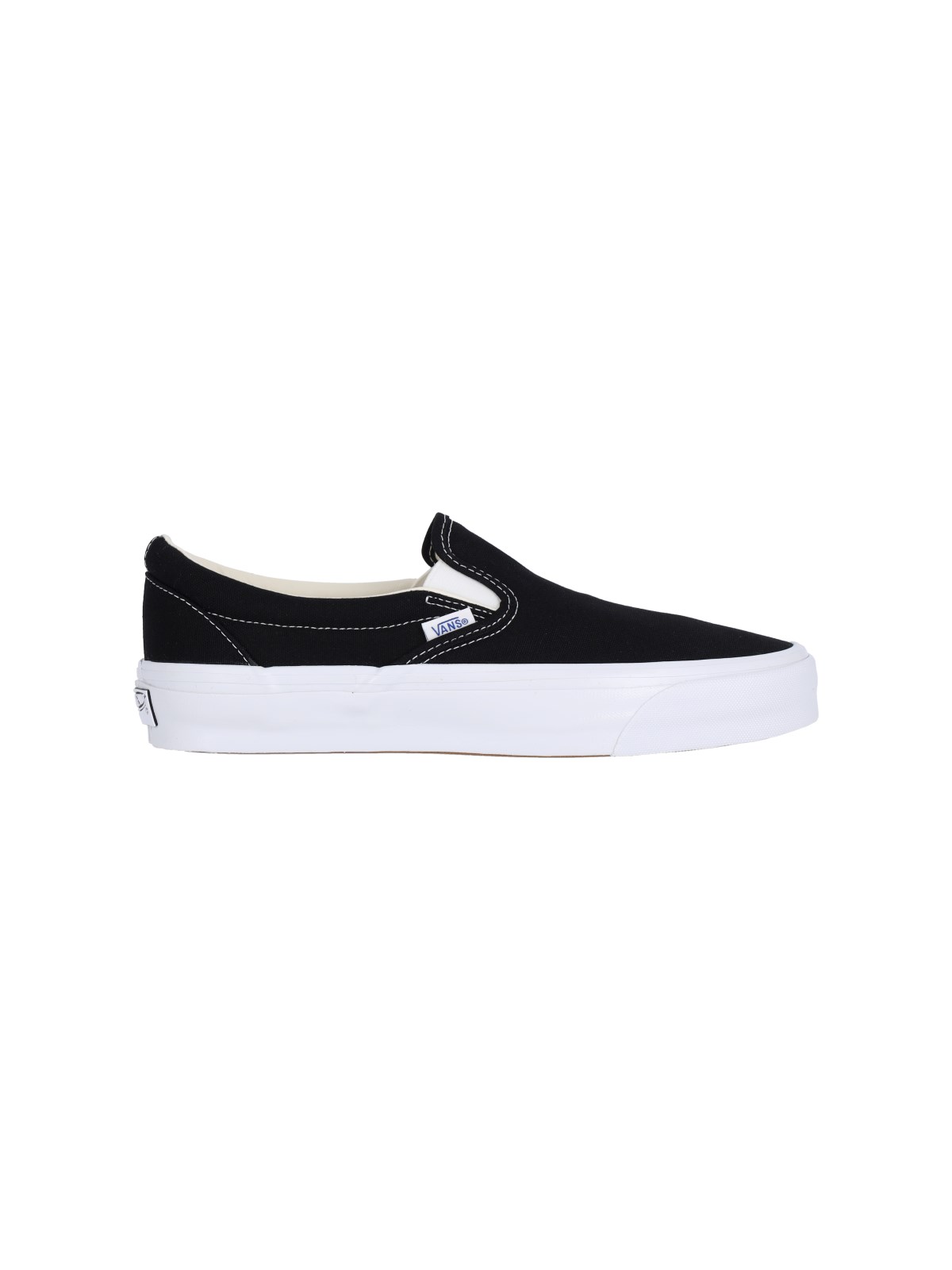 Shop Vans Premium Sneakers "slip-on 98" In Black  
