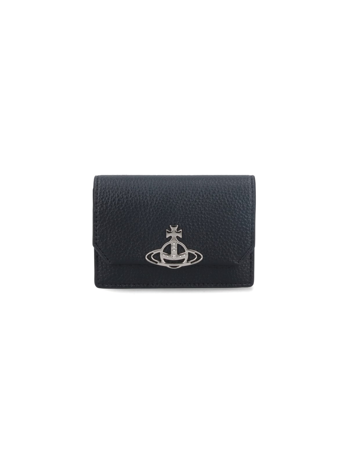 Shop Vivienne Westwood Logo Wallet In Black  