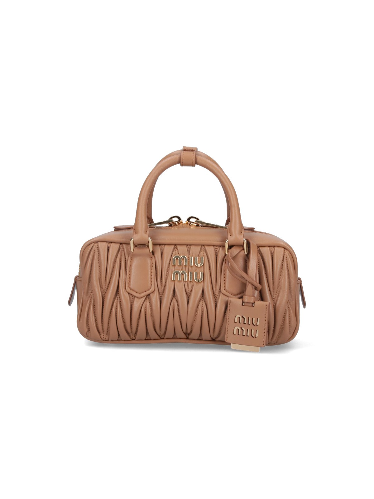 Miu Miu 'arcadie' Handbag In Brown