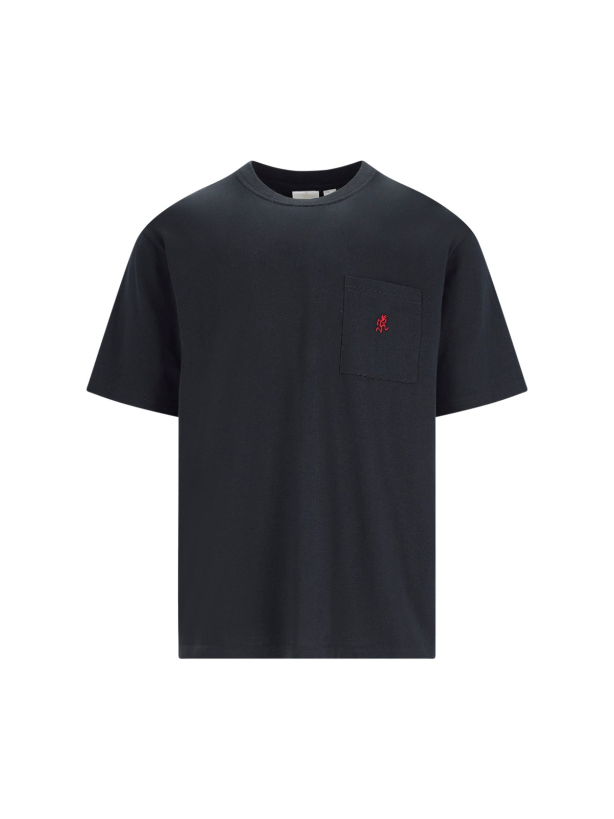 Shop Gramicci Logo T-shirt In Black  