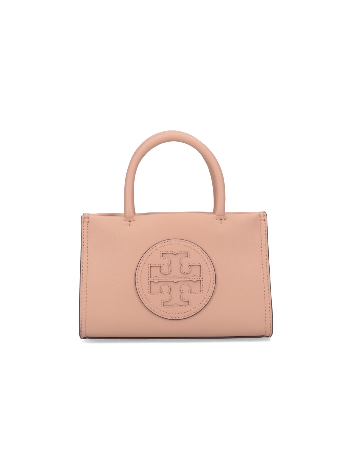 Shop Tory Burch Ella Mini Shopper Bag In Brown