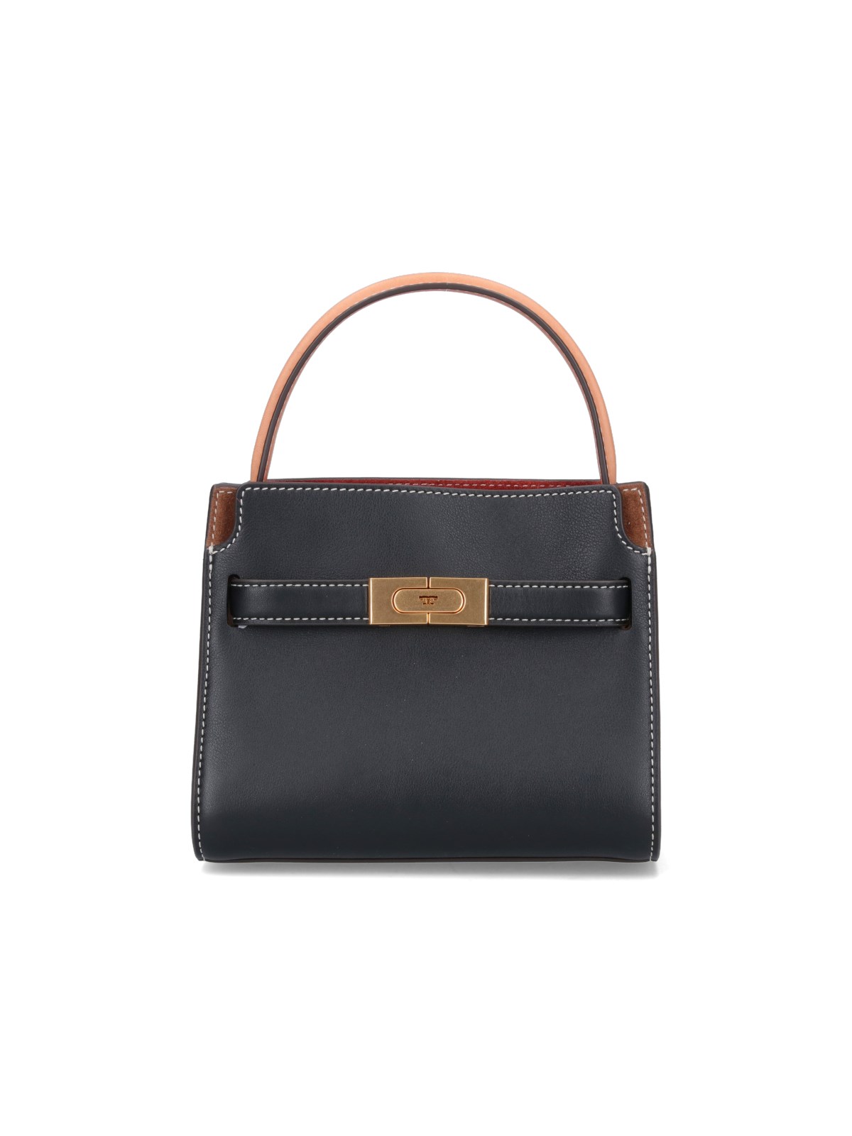 Shop Tory Burch Mini Handbag "lee Radziwill" In Black  