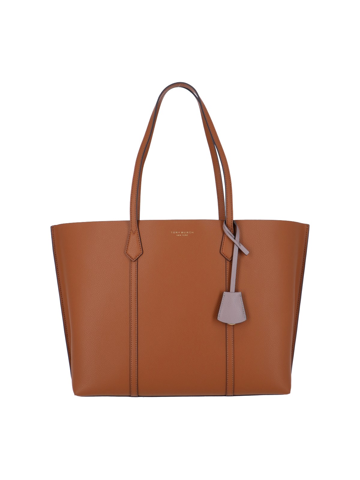 Shop Tory Burch 'perry' Tote Bag In Brown